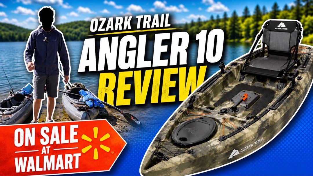 Ozark Trail Angler 10 Review: Walmart's BEST Fishing Kayak Deal?